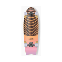 Nana Mushburger Doppler Lilac Melon 10.0" 31.0" Complete Surfskate Cruiser Skateboard