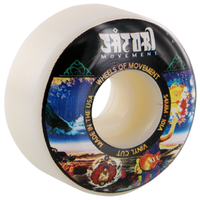 Satori Movement Slim Vinyl Cut Series Psychadelic 54mm 101a Skateboard Wheels