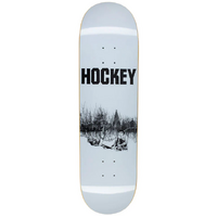 Hockey Whisper Blue Nik Stain 8.5" Skateboard Deck