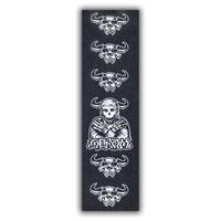 Scram Black 10" x 34" Skateboard Griptape Sheet
