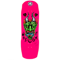 Welcome Light And Easy On Totem 2.0 Neon Pink 9.75" Skateboard Deck