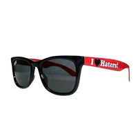 DGK Haters Black Red Sunglasses