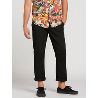 Volcom Frickin Modern Stretch Black Mens Chino Pants