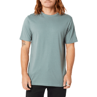 Volcom Solid Fir Green Mens Short Sleeve Tee