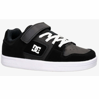 DC Manteca V Black White Youth Kids Skateboard Shoes