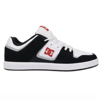 DC Cure White Pirate Black Mens Skateboard Shoes
