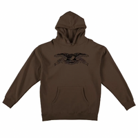 Anti Hero Basic Eagle Brown Mens Sweatshirt Hoody