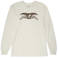 Anti Hero Basic Eagle Natural Mens Long Sleeve Tee
