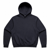 AS Colour Mens Box Minus Hoody Ink Blue