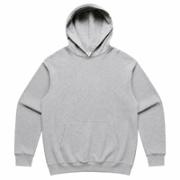 AS Colour Mens Made Hoody Grey Marle