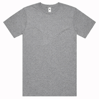 AS Colour Mens Block T-Shirt Grey Marle