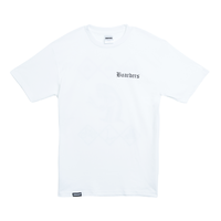 Boarders Snake Em All White Mens Box Fit Tee
