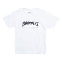 Boarders Thrasher White Youth Tee