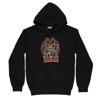 Boarders Lucky Cat Black Hoodie