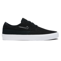 Nike SB Shane Black White Black Mens Suede Skateboard Shoes