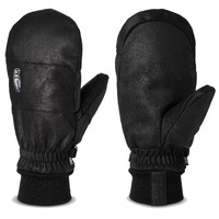 Crab Grab Chop Black Mens Snowboard Mitts