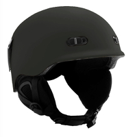 Carve Reverb Black Snowboard Ski Helmet