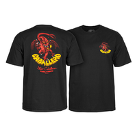 Powell Peralta Caballero Original Dragon Black Mens Short Sleeve T Shirt