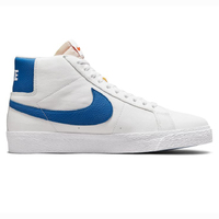 Nike SB Zoom Blazer Mid ISO White Varsity Royal Mens Skateboard Shoes