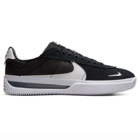 Nike SB BRSB Black White Black Mens Skate Shoes