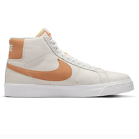 Nike SB Zoom Blazer Mid ISO White Light Cognac Mens Skateboard Shoes
