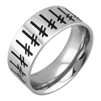 Deathwish Gang Logo Silver Ring