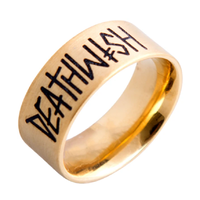 Deathwish Deathspray Gold Ring