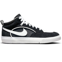 Nike SB React Leo Black White Black Mens Skateboard Shoes