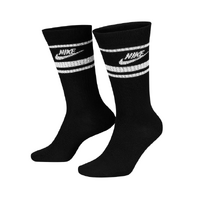 Nike Everyday Essential Black Unisex Crew Socks 3 Pack