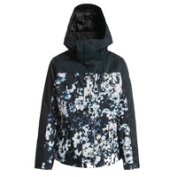 Roxy Jetty Block Black Flowers Womens 10K 2023 Snowboard Jacket