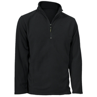 Sherpa Norbu Black Mens Mid Layer Fleece Top