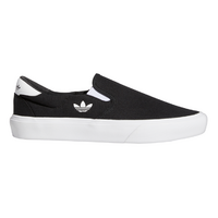 Adidas Court Rallye Slip Black Black White Unisex Skateboard Shoes