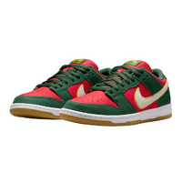 NIKE SB Dunk Low Pro Premium Seattle Supersonics Mens Skateboard Shoes