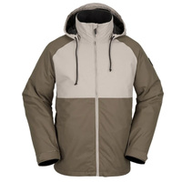 Volcom 2836 Insulated Dark Teak Mens 10K 2023 Snowboard Jacket