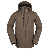 Volcom Guch Stretch Gore Dark Teak Mens 2022 Snowboard Jacket