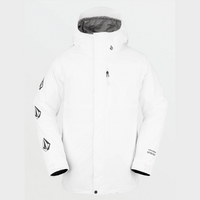 Volcom L Gore-Tex White Mens 2022 Snowboard Jacket