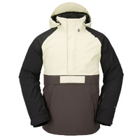 Volcom Mello Pullover Khaki Gore-tex 2024 Mens Snowboard Anorak Jacket