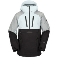 Volcom Brighton Pullover Sky Mens 15K 2023 Snowboard Anorak Jacket