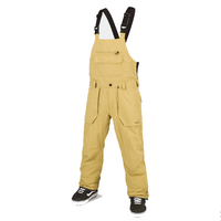 Volcom Roan Gold Mens 15K 2022 Snowboard Bib Overall
