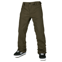 Volcom Freakin Snow Chino Dark Teak Mens 15K 2022 Snowboard Pants