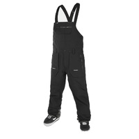 Volcom Rain Gore-tex Black Mens 2023 Snowboard Bib Overall