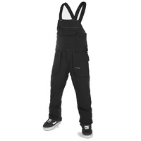 Volcom Roan Black Mens 15K 2023 Snowboard Bib Overall