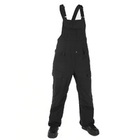 Volcom Creston Black Womens 15K 2023 Snowboard Bib Overall