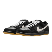 Nike SB Dunk Low Pro Black White Black Unisex Skate Shoes
