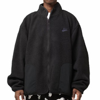 Nike Sherpa Fleece Black Winter Jacket