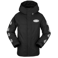 Volcom Stone 91 Insulated Black Youth 10K 2022 Snowboard Jacket