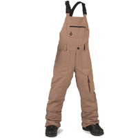 Volcom Barkley Coffee Kids Youth 10K 2022 Snowboard Bib Overall