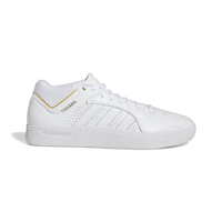 Adidas Tyshawn White White Gold Mens Skateboard Shoes