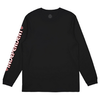 Independent Bar Cross Black Youth Long Sleeve Tee