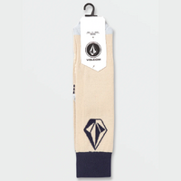 Volcom Synth Khaki Mens Snowboard Socks